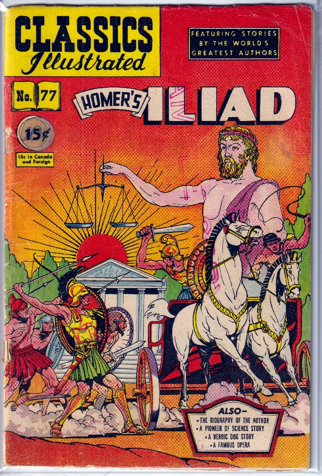 CLASSICS ILLUSTRATED #077-01 GD+