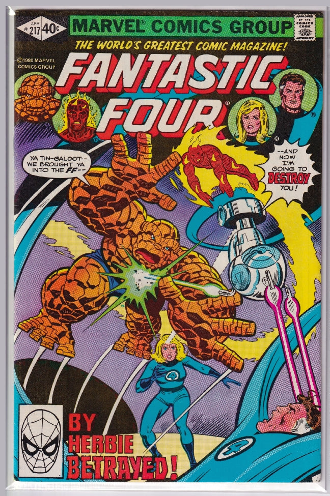FANTASTIC FOUR (1961) #217 VF-