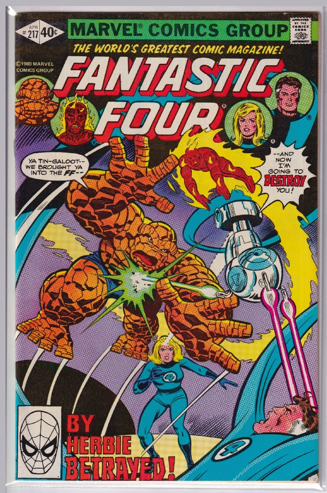 FANTASTIC FOUR (1961) #217 VF