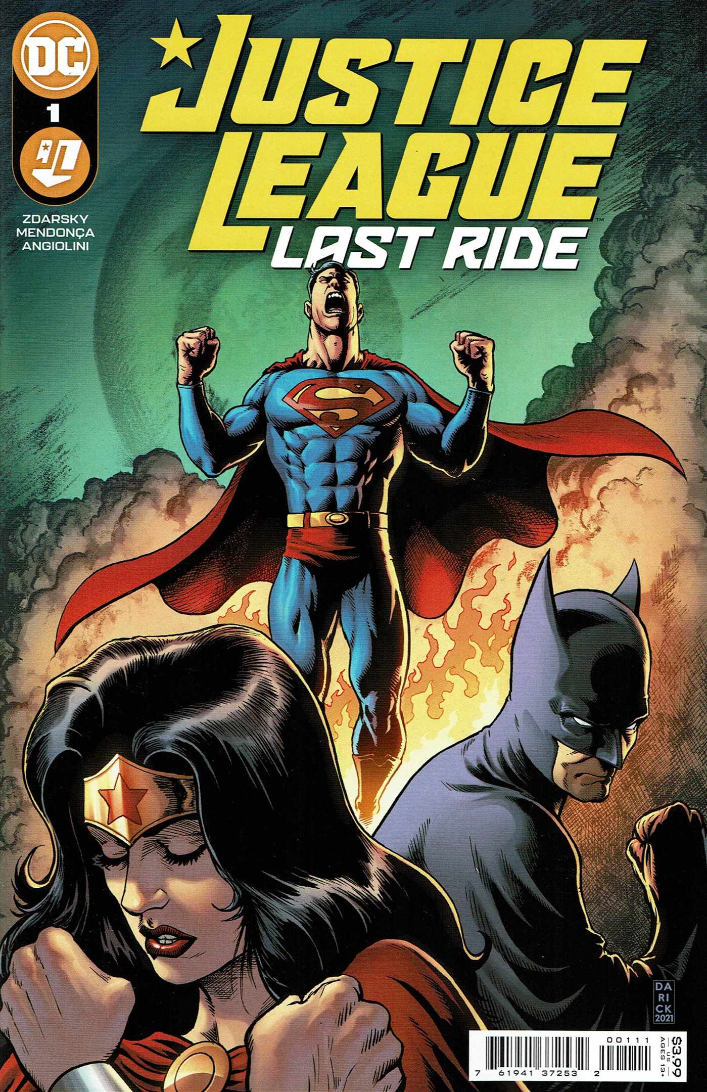 JUSTICE LEAGUE LAST RIDE -SET-(#1 TO #7)