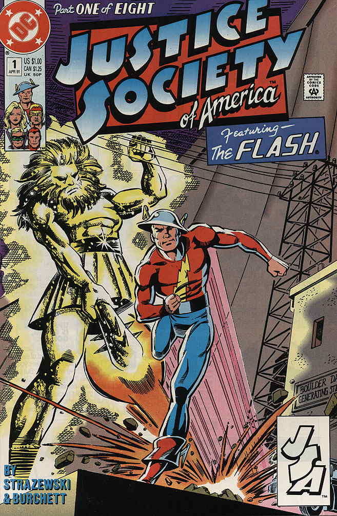 JUSTICE SOCIETY OF AMERICA (1991) -SET- (#1 TO #8)