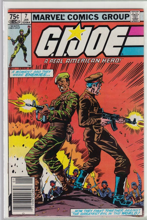GI JOE (1982) #07 VF-