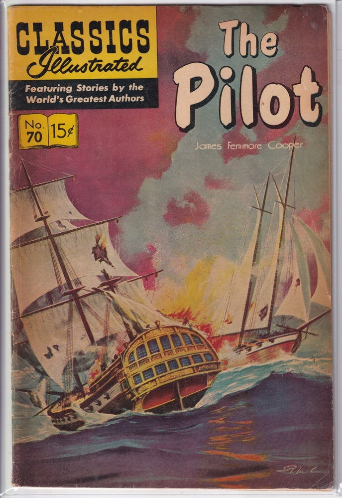 CLASSICS ILLUSTRATED #070-06 VG/FN