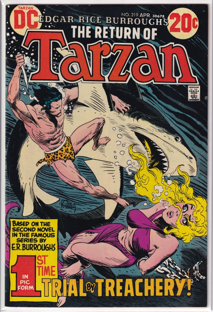 TARZAN (1972) #219 FN+