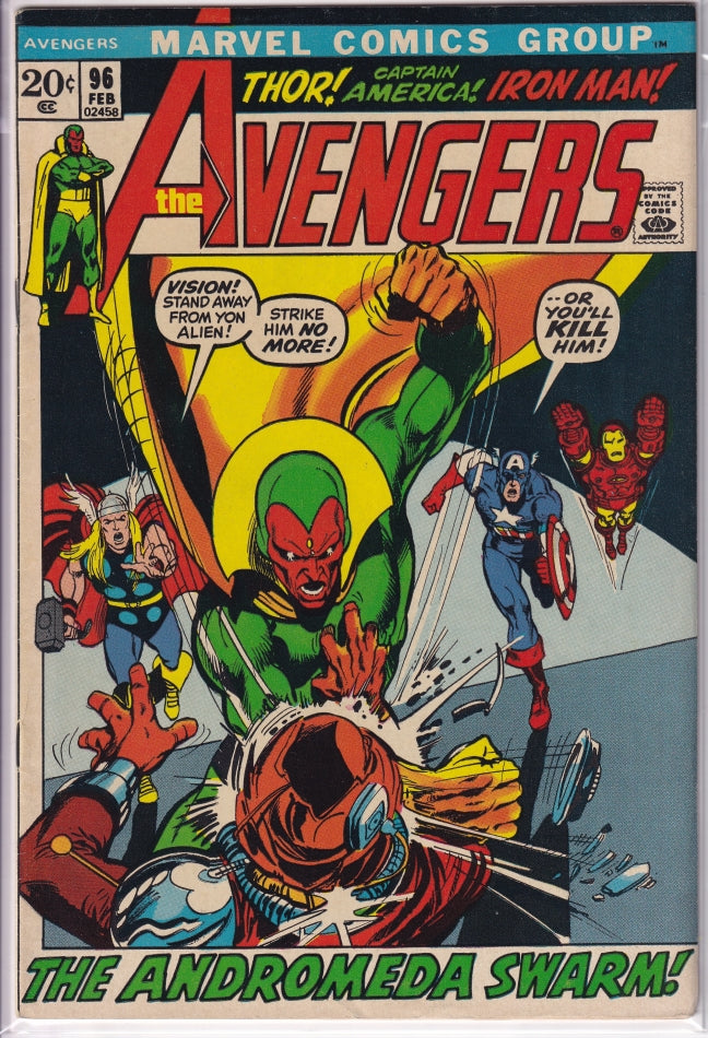 AVENGERS (1963) #096 FN/VF