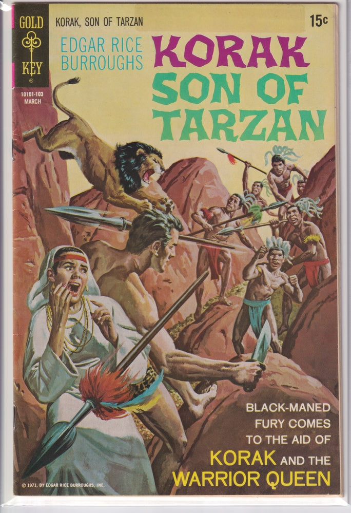 KORAK SON OF TARZAN #40 FN+