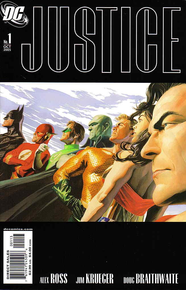 JUSTICE -SET- (#1 to #12) #1 -3RD PRNT