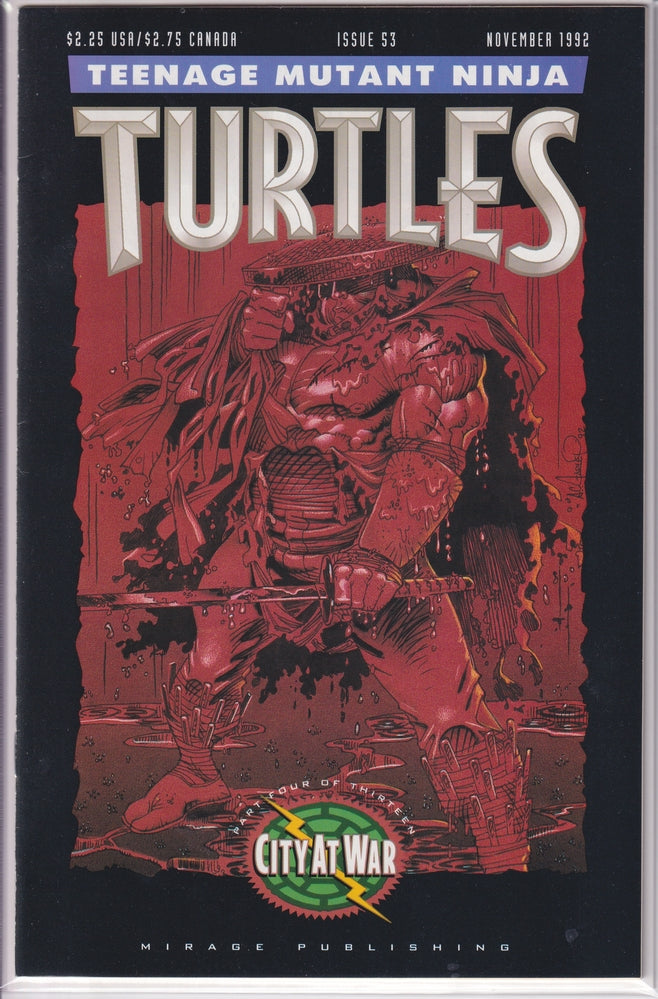 TEENAGE MUTANT NINJA TURTLES (1984) #53 VF