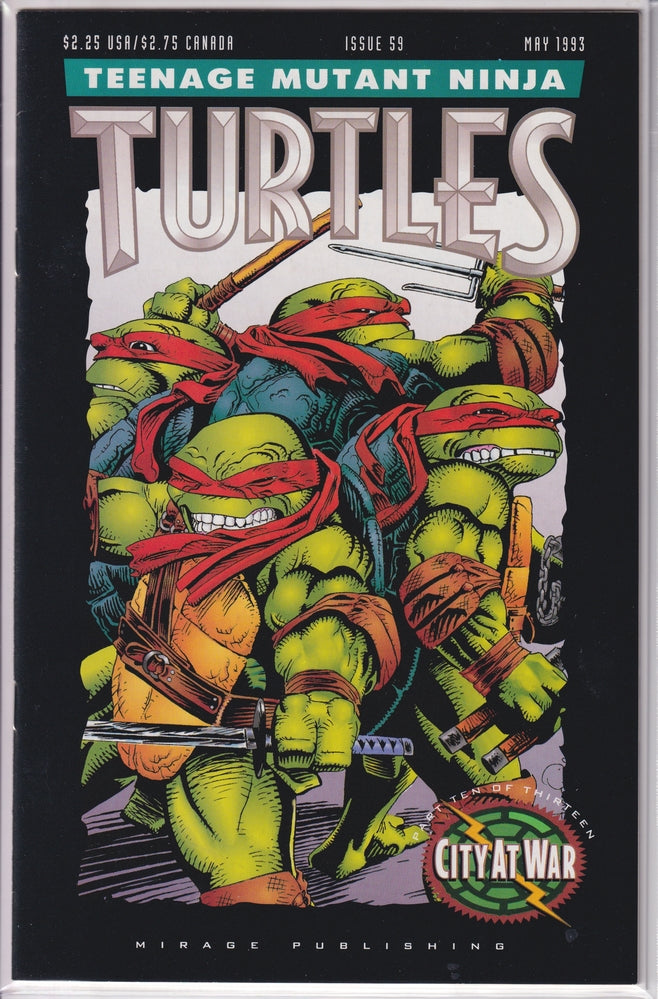 TEENAGE MUTANT NINJA TURTLES (1984) #59 VF+