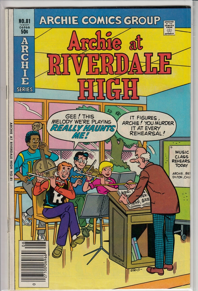 ARCHIE AT RIVERDALE HIGH #81 FN