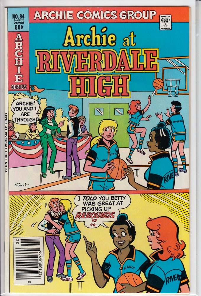ARCHIE AT RIVERDALE HIGH #84 VF+