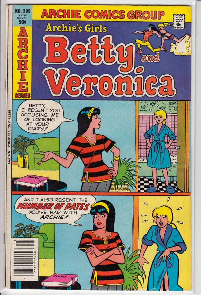 ARCHIE’S GIRLS BETTY & VERONICA #299 FN