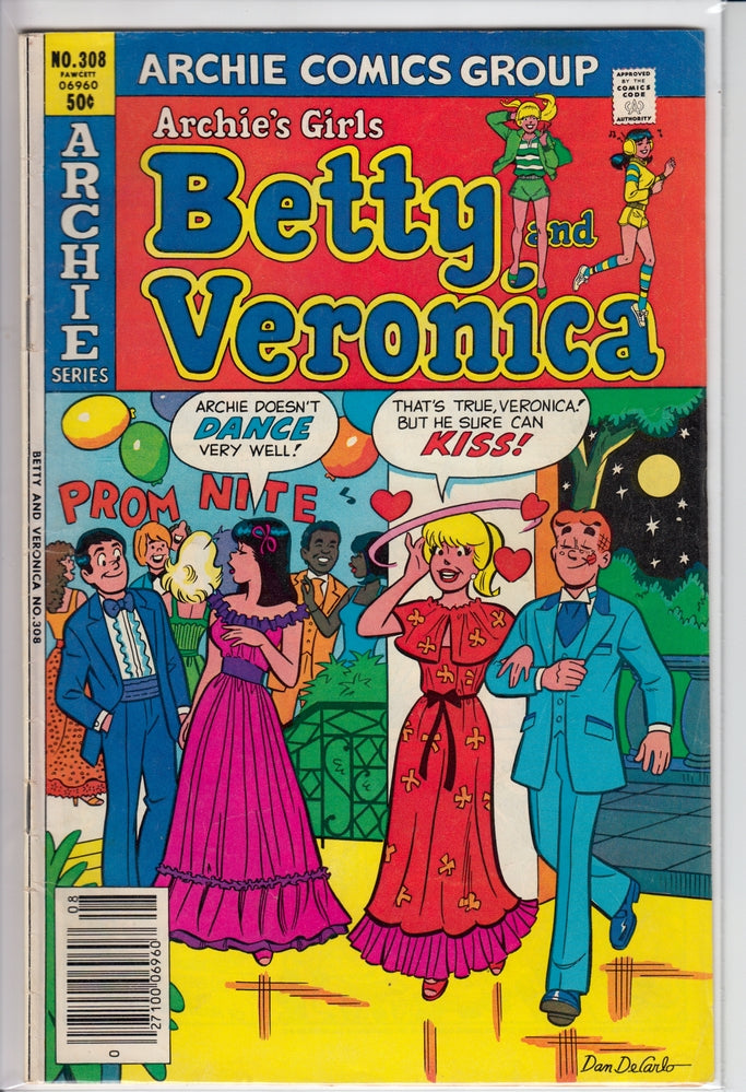 ARCHIE’S GIRLS BETTY & VERONICA #308 FN