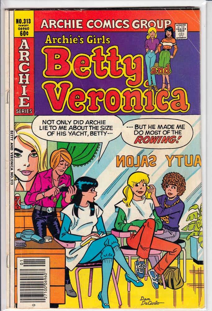 ARCHIE’S GIRLS BETTY & VERONICA #313 VG
