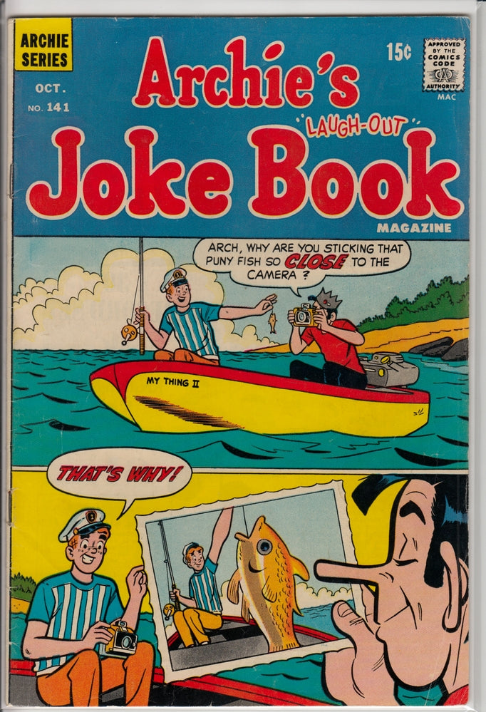 ARCHIE’S JOKEBOOK MAGAZINE #141 VG+