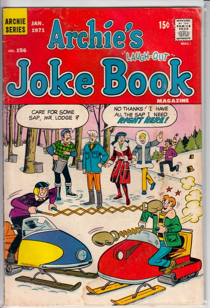 ARCHIE’S JOKEBOOK MAGAZINE #156 VG