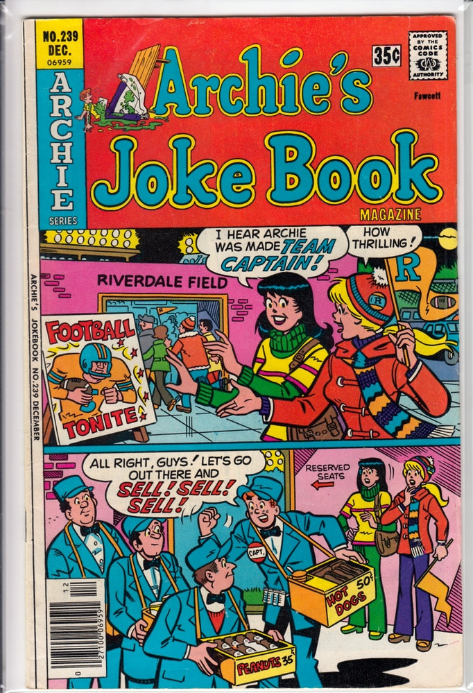 ARCHIE’S JOKEBOOK MAGAZINE #239 VG+