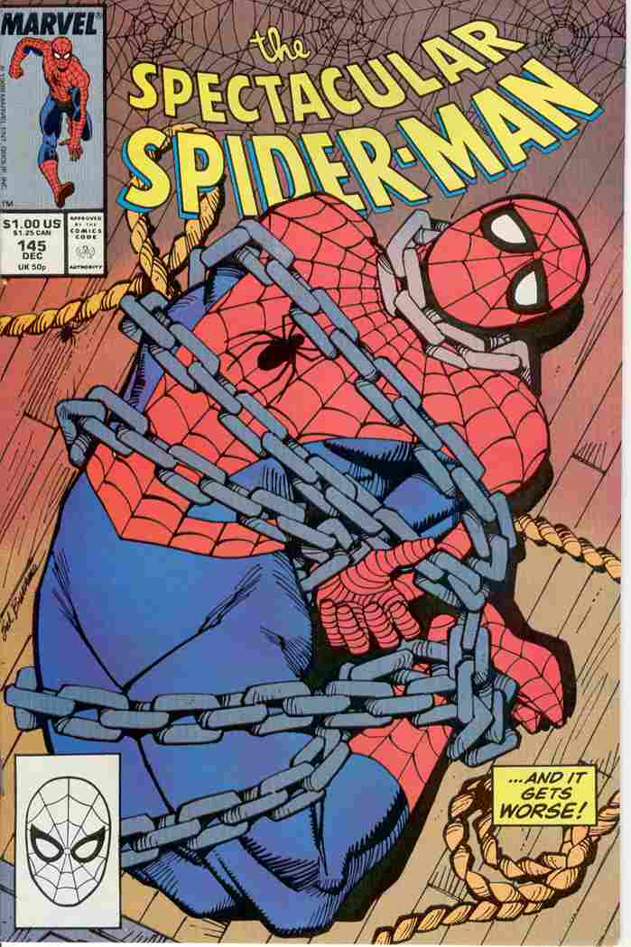 SPECTACULAR SPIDER-MAN (1976) #145 NM-