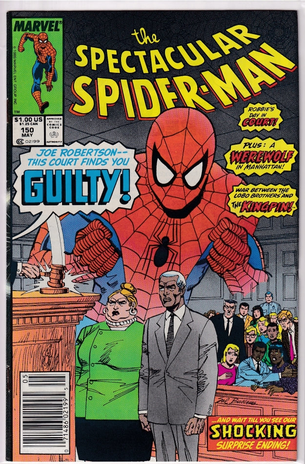 SPECTACULAR SPIDER-MAN (1976) #150 VF