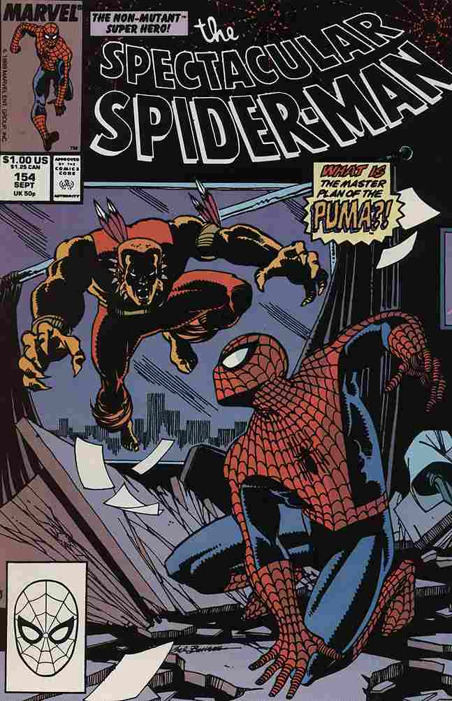 SPECTACULAR SPIDER-MAN (1976) #154 NM-