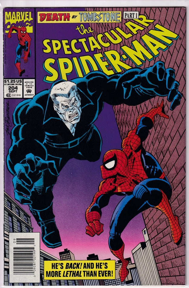 SPECTACULAR SPIDER-MAN (1976) #204 VF/NM