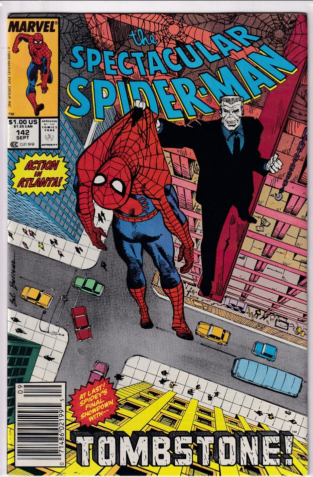 SPECTACULAR SPIDER-MAN (1976) #142 NM-