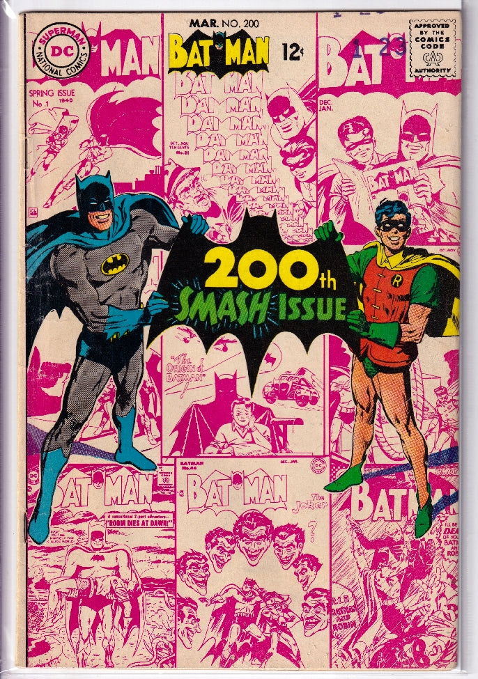 BATMAN (1940) #200 FN+