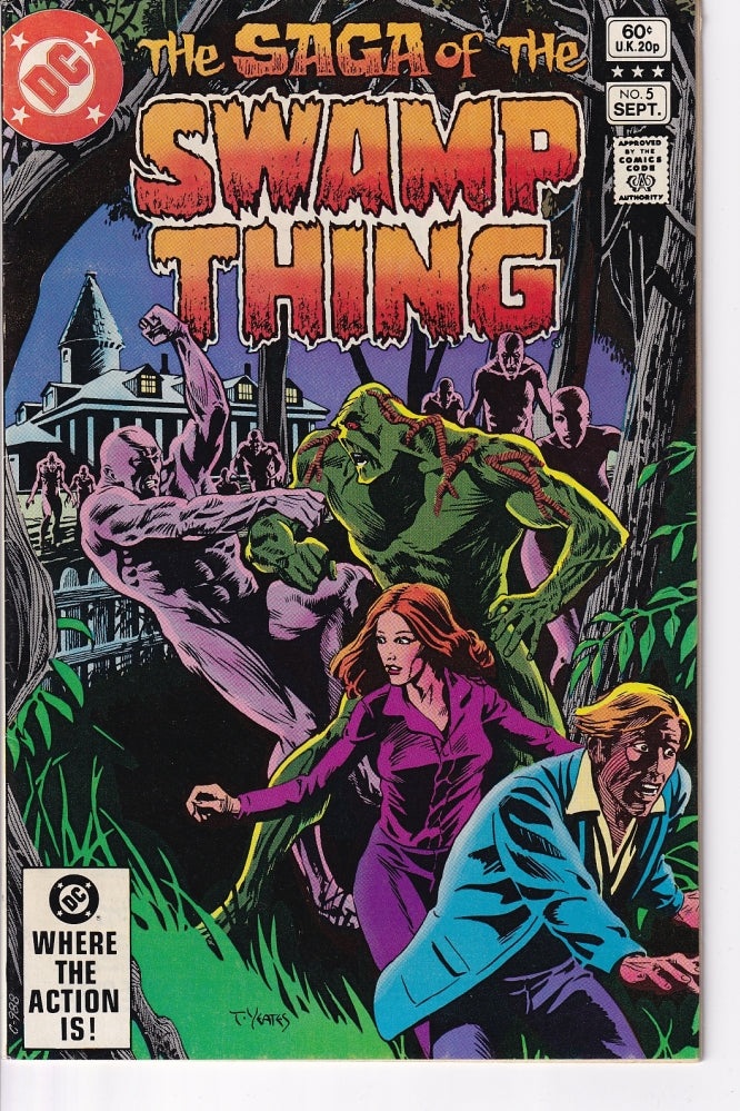 SAGA OF THE SWAMP THING #05 VF-