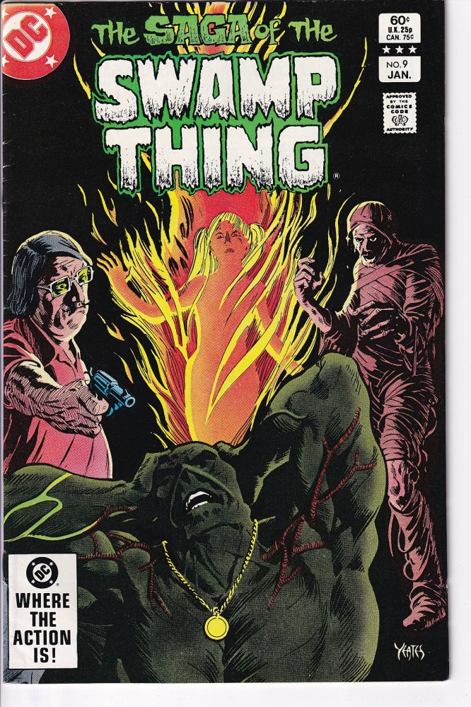 SAGA OF THE SWAMP THING #09 VF
