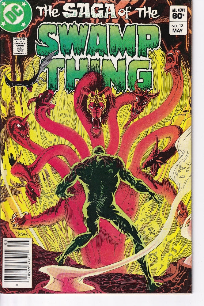 SAGA OF THE SWAMP THING #13 VF