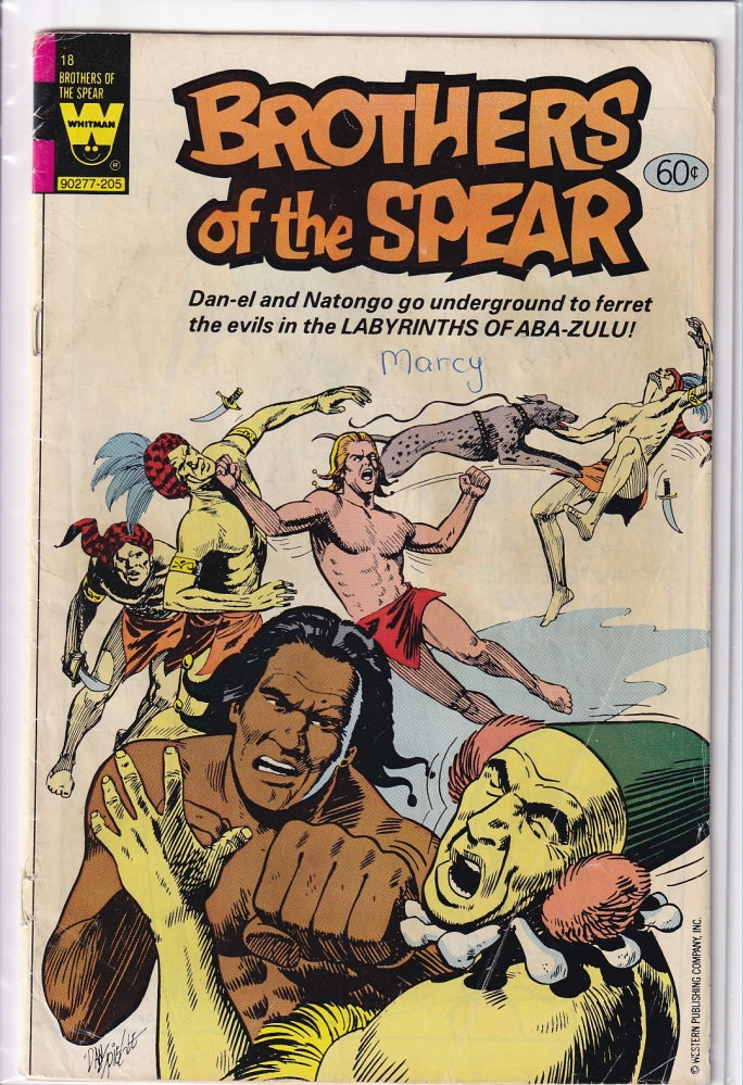 BROTHERS OF THE SPEAR #18 VG-