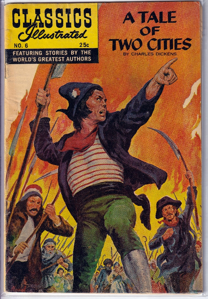 CLASSICS ILLUSTRATED #006-21 VG/FN