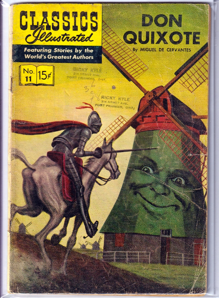 CLASSICS ILLUSTRATED #011-05 VG-