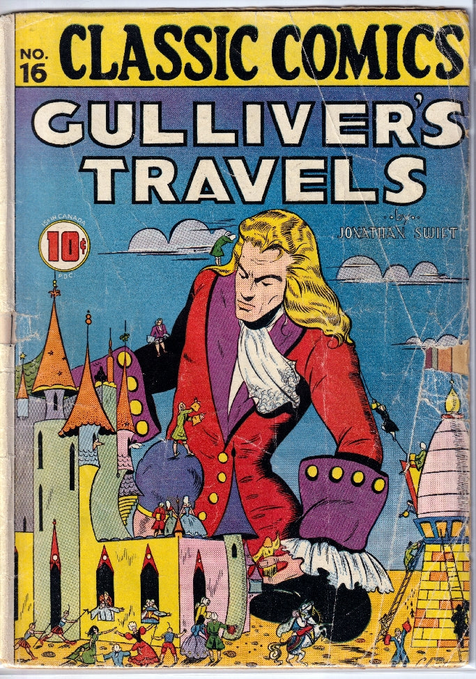 CLASSICS ILLUSTRATED #016 GD