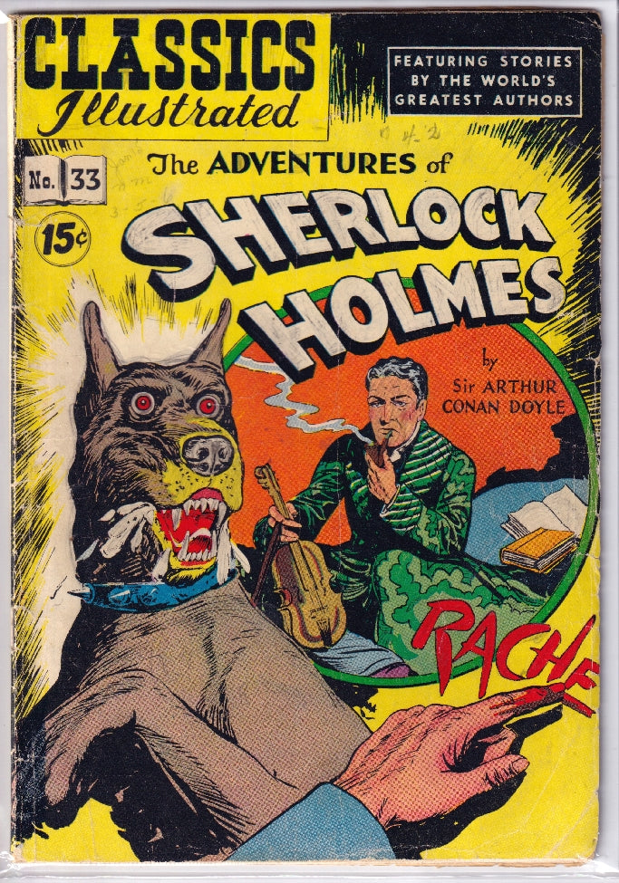 CLASSICS ILLUSTRATED #033-4B GD/VG
