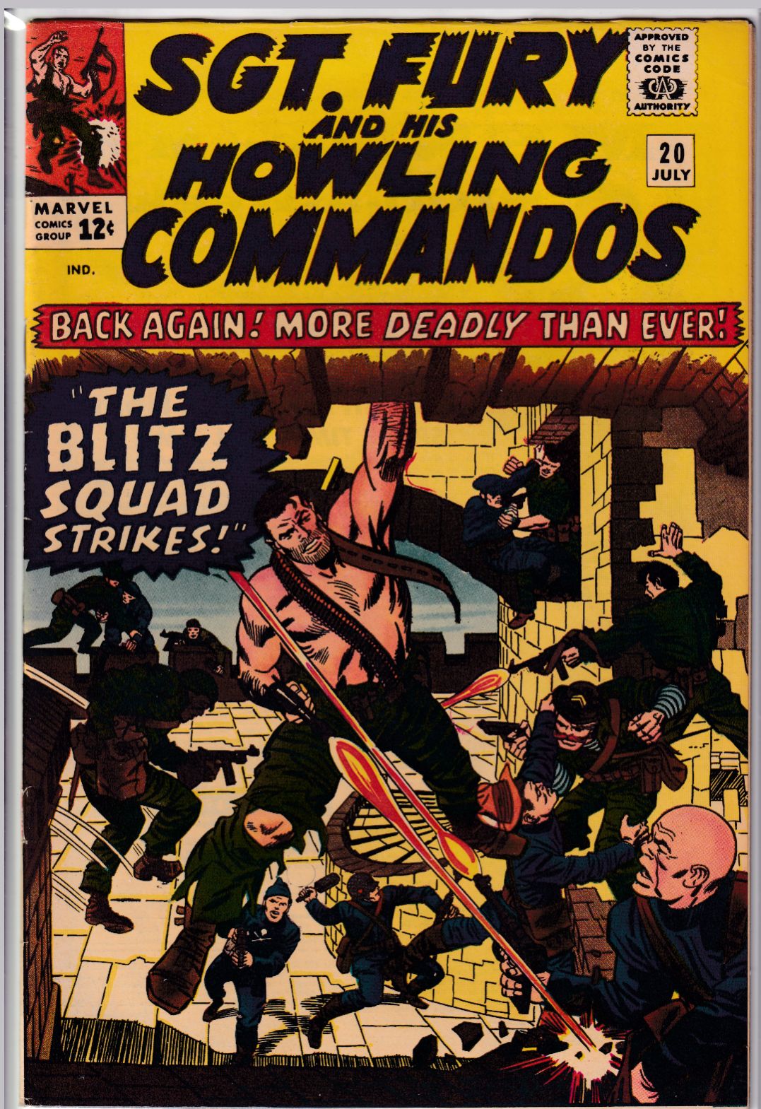 SGT. FURY #020 VF