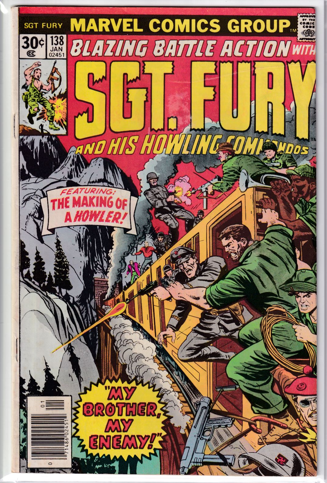 SGT. FURY #138 VG+