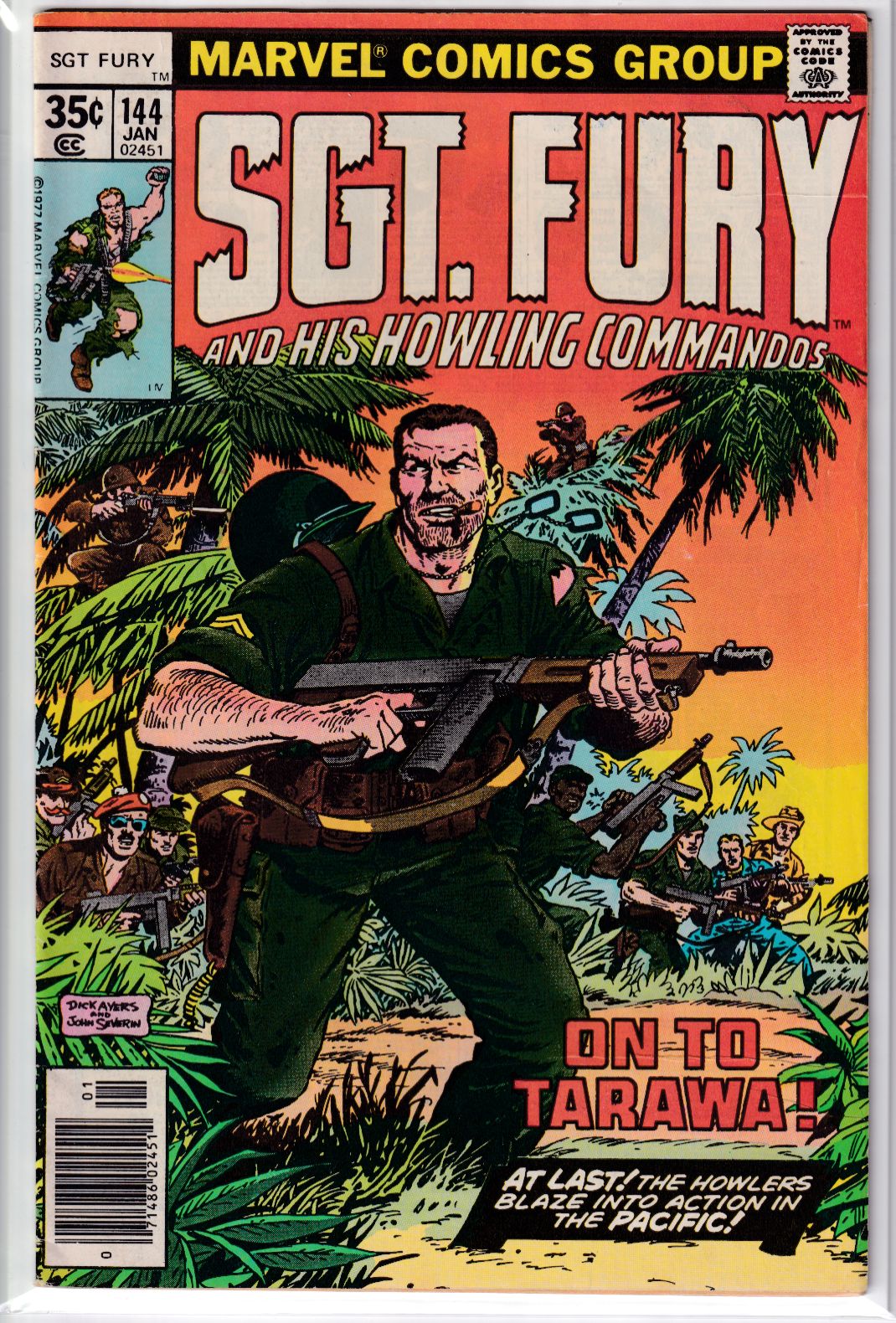 SGT. FURY #144 FN/VF