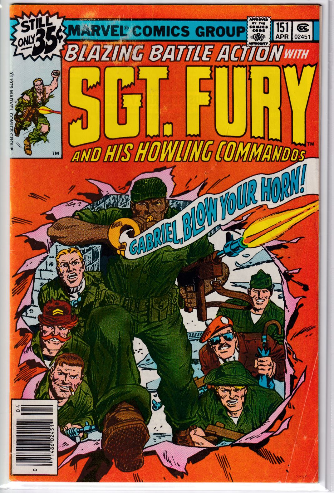 SGT. FURY #151 VG