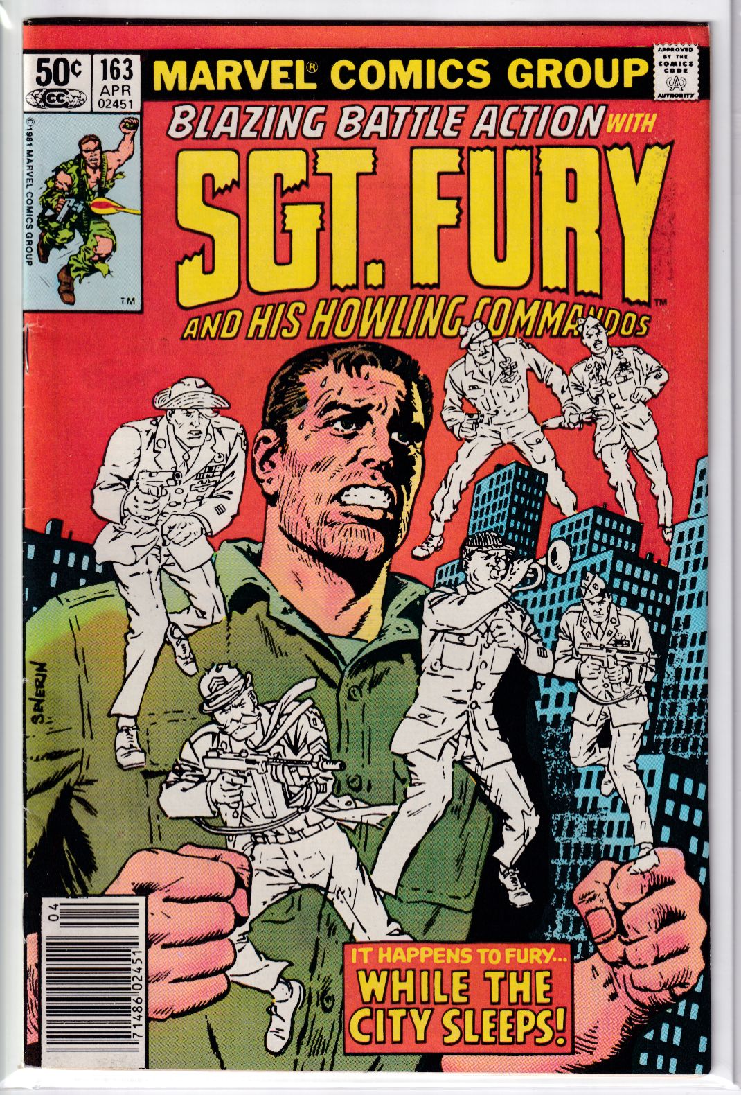 SGT. FURY #163 FN/VF