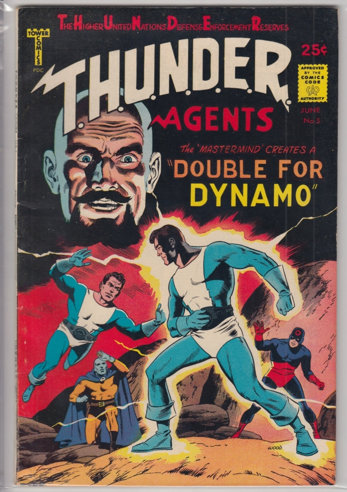 THUNDER AGENTS (1965) #05 VF-