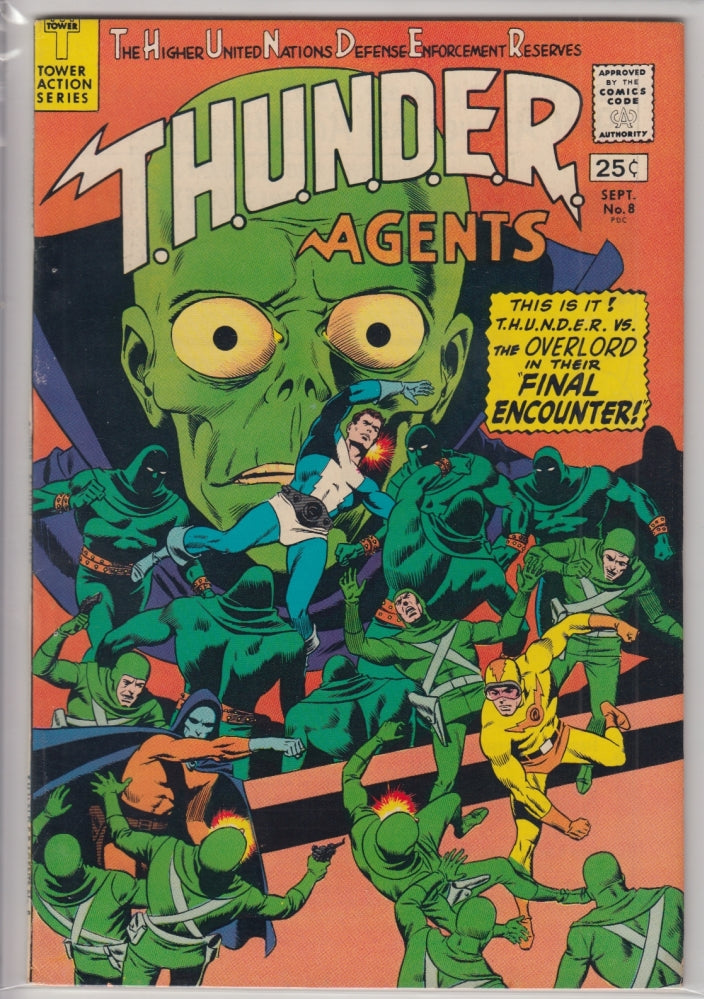 THUNDER AGENTS (1965) #08 VF+