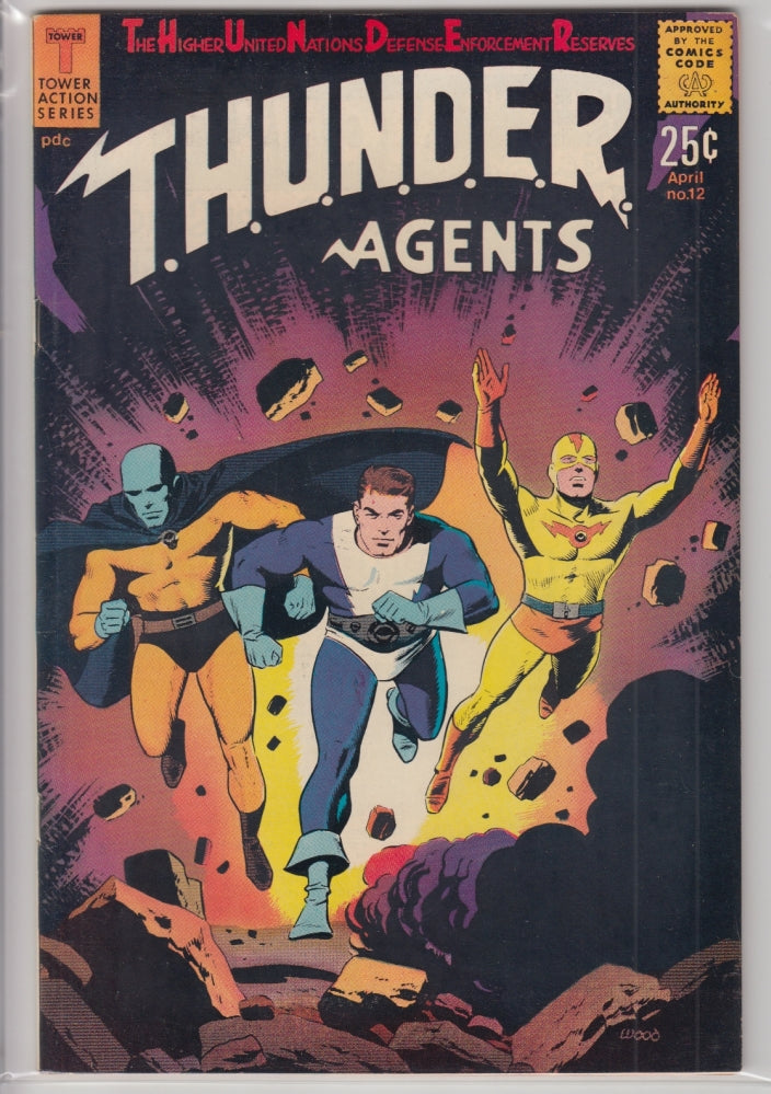 THUNDER AGENTS (1965) #12 VF+