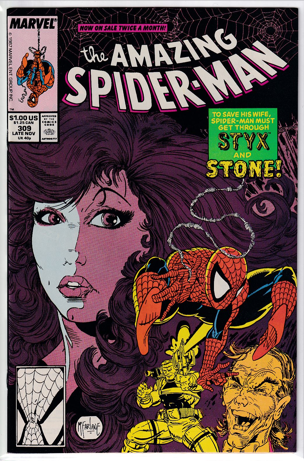 AMAZING SPIDER-MAN (1963) #309 VF-NM