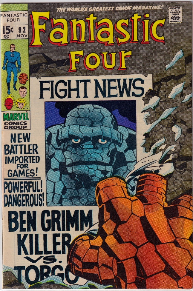 FANTASTIC FOUR (1961) #092 VF