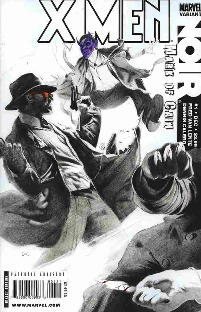 X-MEN NOIR MARK OF CAIN -SET-(#1 TO #4) VAR CVRS