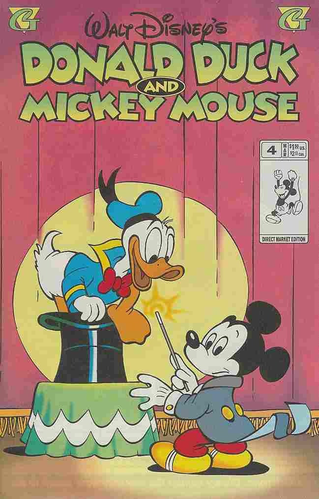 DONALD DUCK & MICKEY MOUSE #4 NM