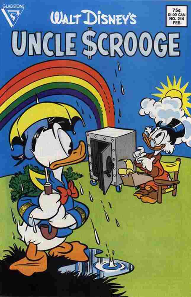 UNCLE SCROOGE (1954) #214 NM-