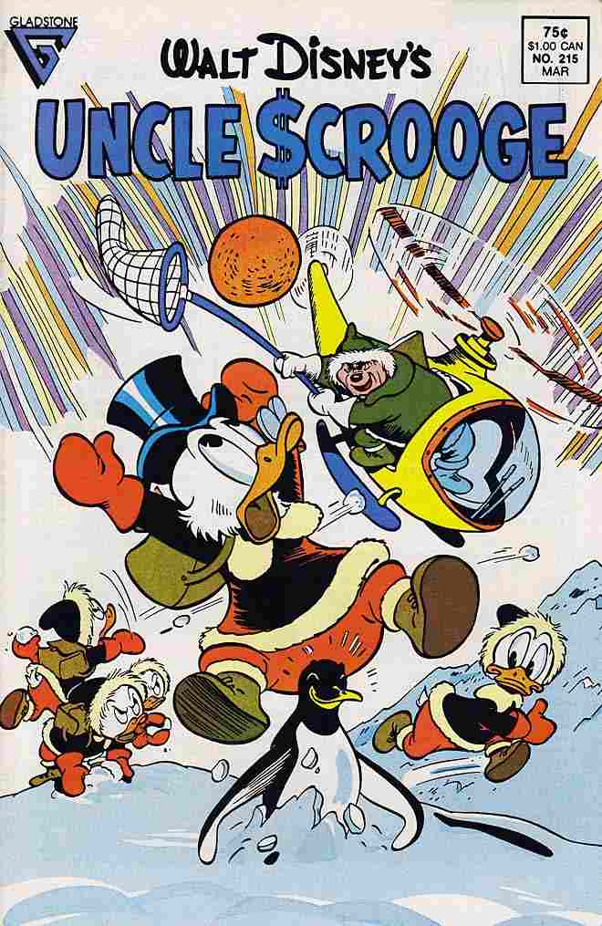 UNCLE SCROOGE (1954) #215 NM-