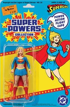 Supergirl And The Legion Of Super Heroes #23 Facsimile Edition Cover B Jason Geyer & Alex Saviuk Supergirl Super Powers Card Stock Variant